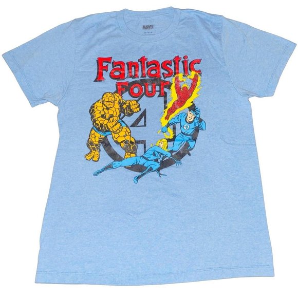 Marvel Other - Marvel Fantastic 4 Superhero T-shirt Medium